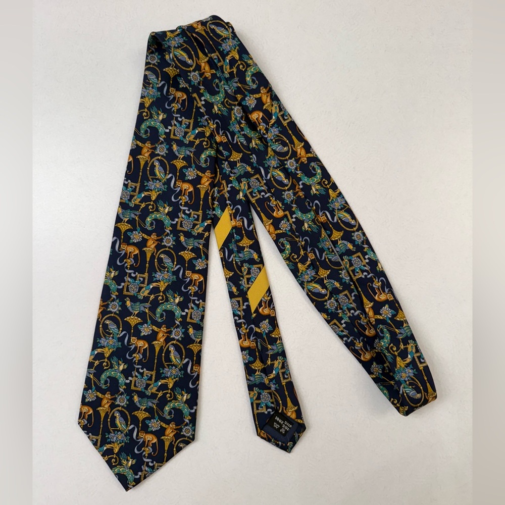 Salvatore Ferragamo Italian Silk Men's Tie
